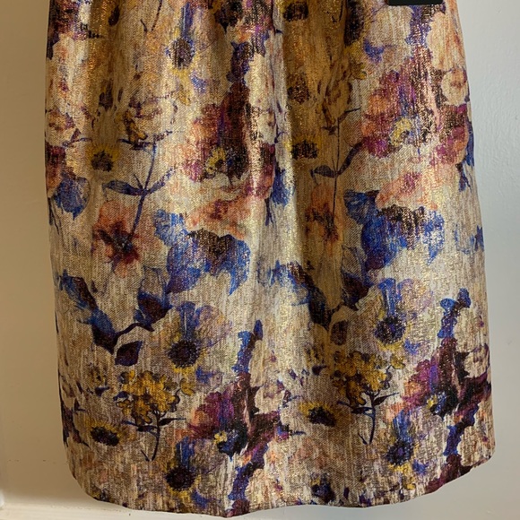 🆕NWT Anthropologie gold BHLDN Curtsy Dress - Picture 6 of 16